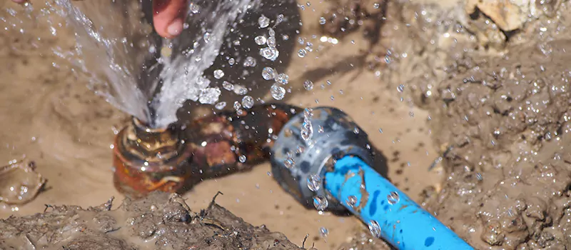 Burst Water Pipe Repair and Replacement in Caledon, Ontario